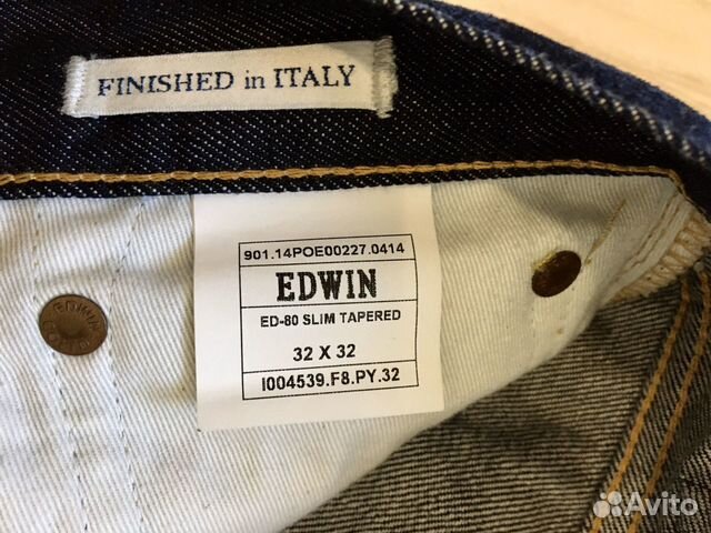 Edwin ED-80 Slim Tapered.W32L32 Edwin ED-80 Slim Tapered.W32L32