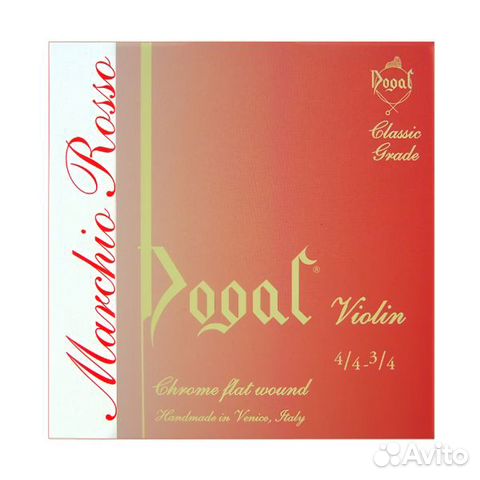 Струны для скрипки Dogal Marchio Rosso R31A 1/2-1
