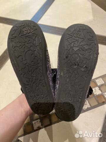 Туфли нарядные новогодние с блестками Туфли нарядные новогодние с блестками