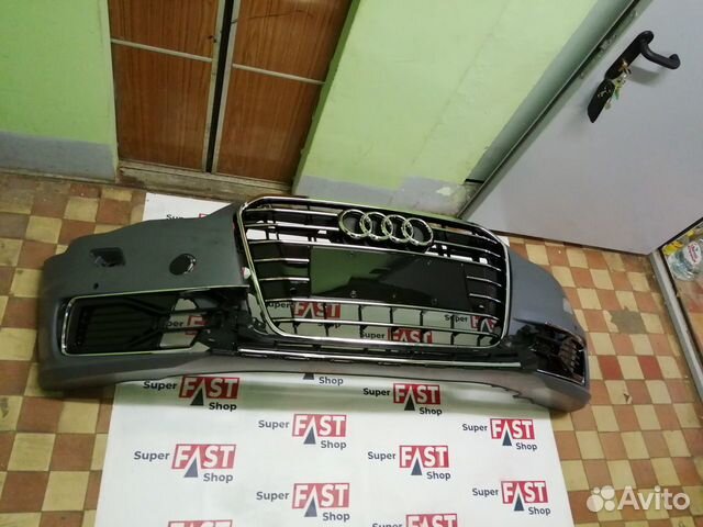 Бампер передний в сборе audi a6 c7 рестайлинг Бампер передний в сборе audi a6 c7 рестайлинг