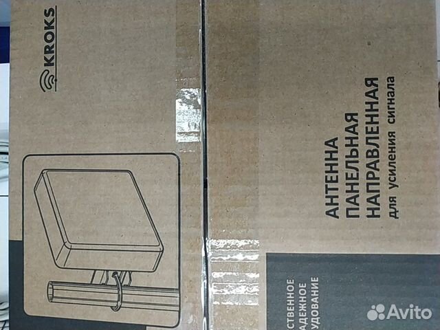 Панельная антенна мимо 3G/4G LTE kroks 1700-2700 Панельная антенна мимо 3G/4G LTE kroks 1700-2700