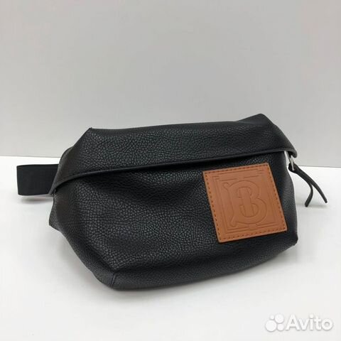 Новая поясная сумка из натуральной кожи Burberry