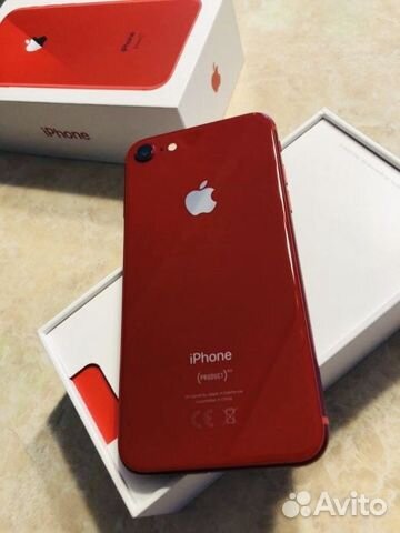 89650021995 iPhone 8 Red 64 Gb