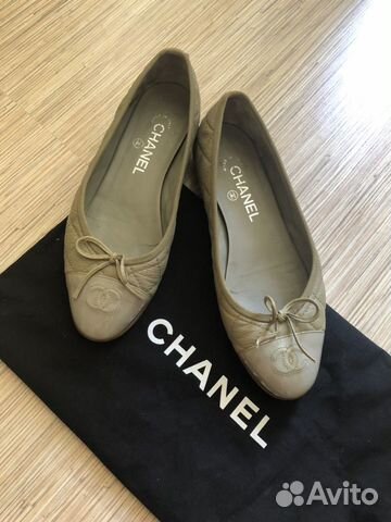 Балетки Chanel оригинал Балетки Chanel оригинал