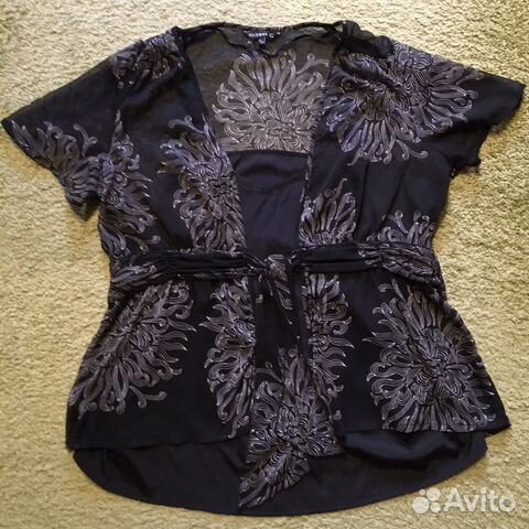Блузка женская двойка Global размер 50-52 Блузка женская двойка Global размер 50-52