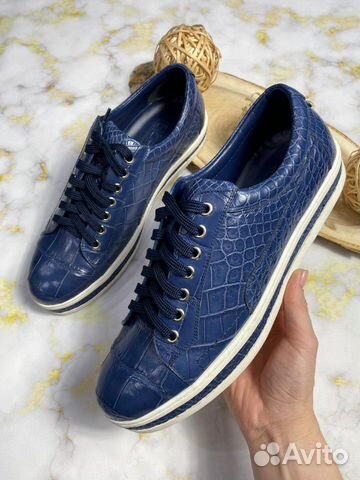 Кроссовки Stefano Ricci крокодил