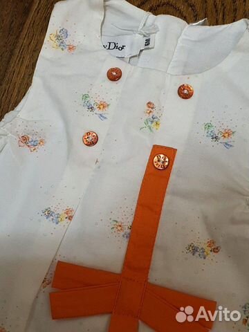 Песочник baby Dior, новый, размер 6 мес Песочник baby Dior, новый, размер 6 мес