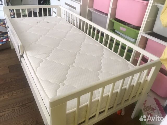 Детская кровать IKEA + матрас Matramax