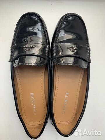 Лоферы женский Coach оригинал в идеале Лоферы женский Coach оригинал в идеале