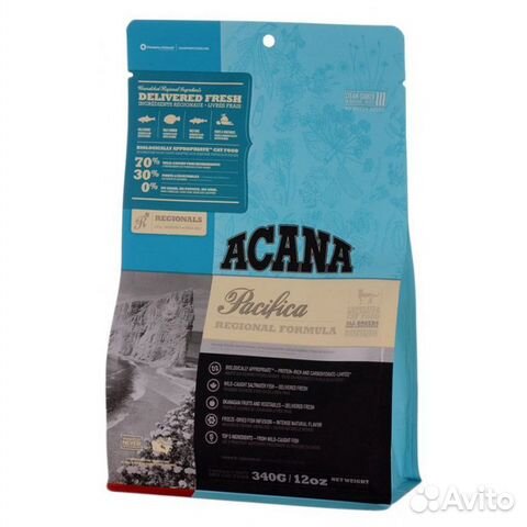 Корм для котят и кошек acana Pacifica Cat сельдь