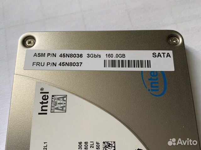 Жесткий диск SSD Intel 160Gb 2,5” 2.5”