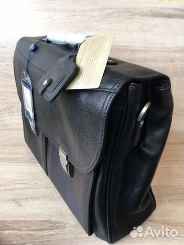 Мужской портфель из натуральной кожи