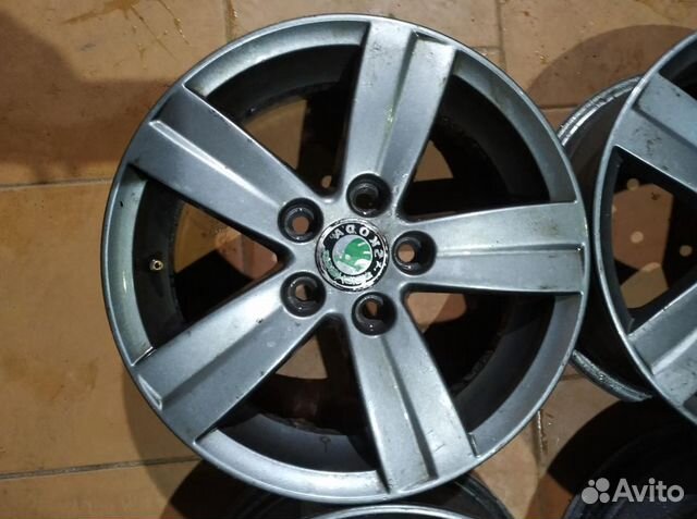 Диски бу литые R14 P на Skoda Volkswagen Диски бу литые R14 P на Skoda Volkswagen