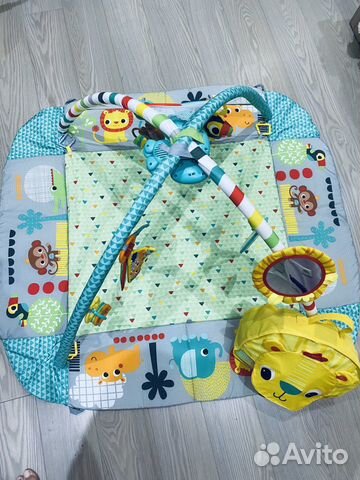 Развивающий коврик bright starts