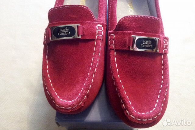 Женские туфли-мокасины, 39