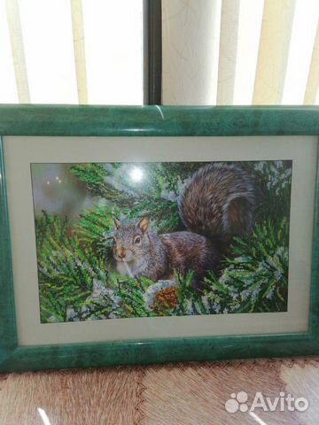 Картины из бисера