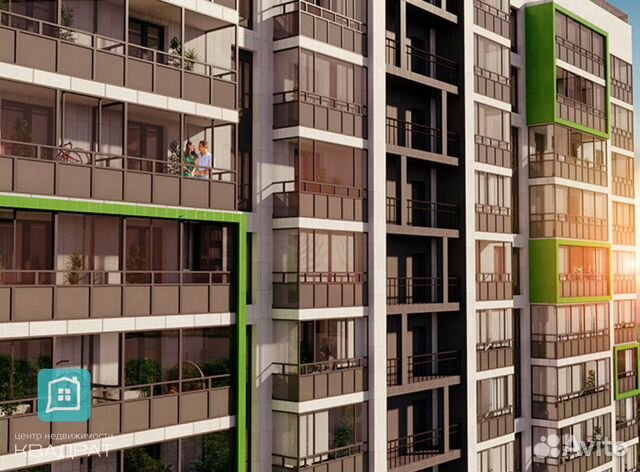 1-к квартира, 34.6 м², 3/19 эт.