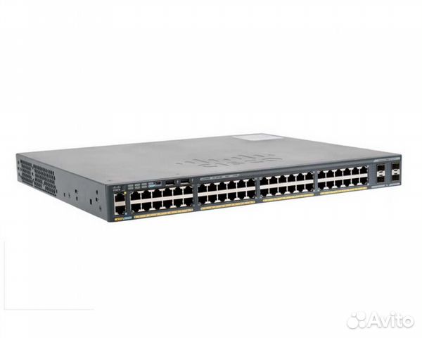 Коммутатор (свич) Cisco WS-C2960X-48LPS-L