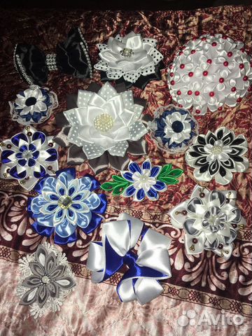 Резинки, банты для волос