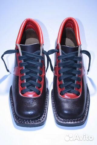 Лыжные ботинки botas натуральная кожа сохранность