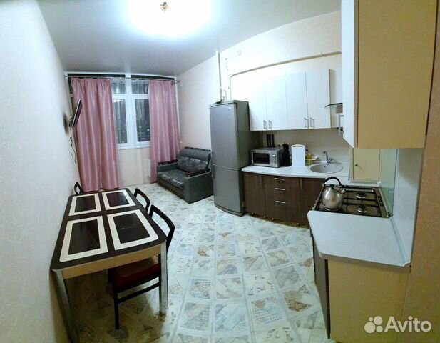 

1-к. квартира, 40 м², 3 кровати