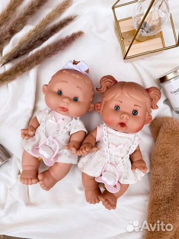 Испанские ванильные пупсы Nines d’Onil