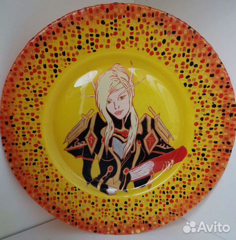 Тарелка world of warcraft