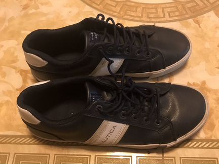 Кожаные кеды