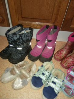 Обувь для девочки 19 см по стельке туфли, Куома