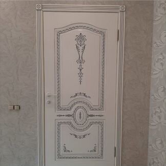 Двери белые эмаль