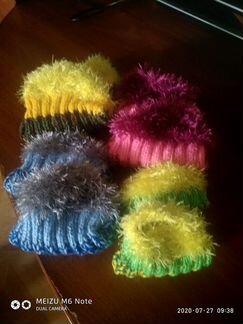 Вязанные тапочки