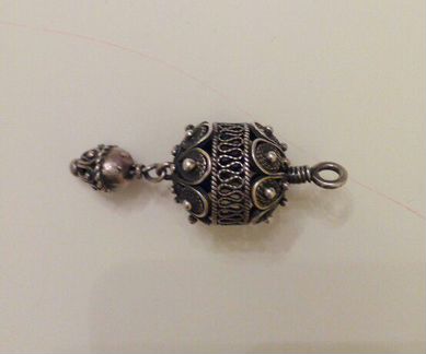 Кулон, серебро 925 5см Авторская работа