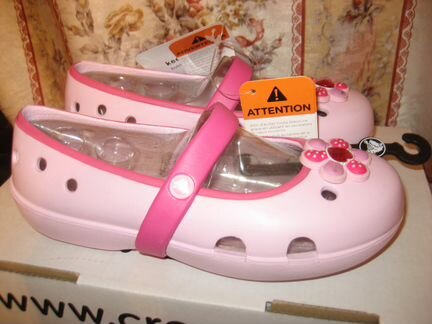 Новые балетки crocs рС13 (30-31)