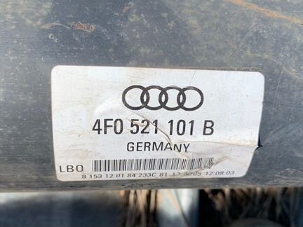 Карданный вал Audi A6 4F/C6 2006г