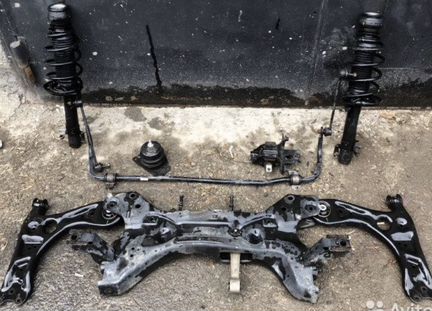 Передняя подвеска Подрамник VW Polo Skoda Rapid