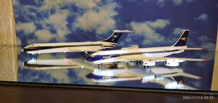 Модели самолётов Вoeing707;VC-10