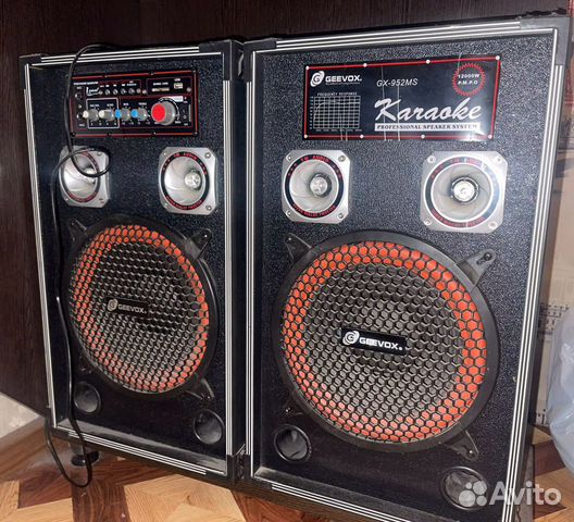 Музыкальный центр с караоке Geevox