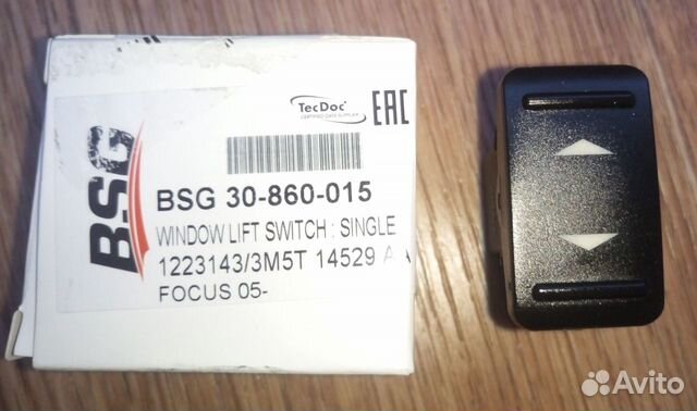 Кнопка стеклоподъемника Ford Focus 2