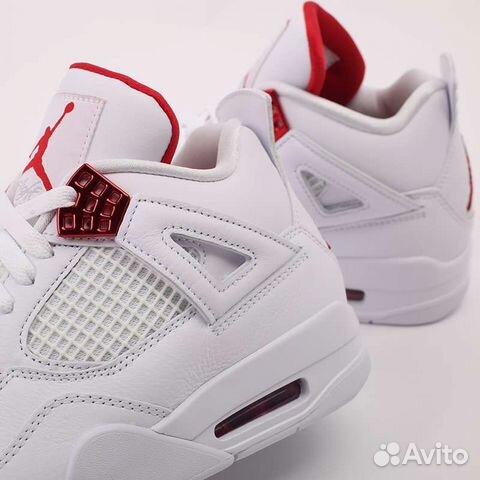 Nike air jordan 4 retro metallic red