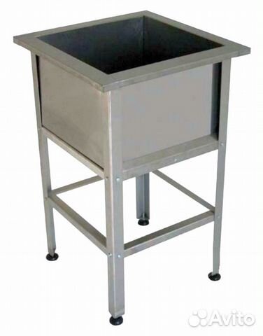 Ванна моечная 530х530 нержавеющая сталь