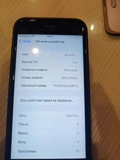 Телефон iPhone 6s