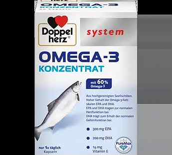Витамины doppelherz Omega-3 Konzentrat 80
