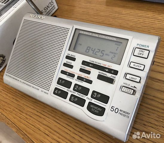 Radiopriemnik Sony Icf Sw35 Kupit V Moskve Elektronika Avito