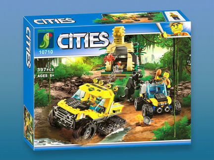 Конструктор Cities 10710 Исследование джунглей