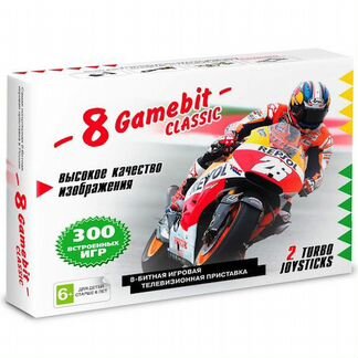 Игровая приставка 8-бит Junior Classic 300 игр