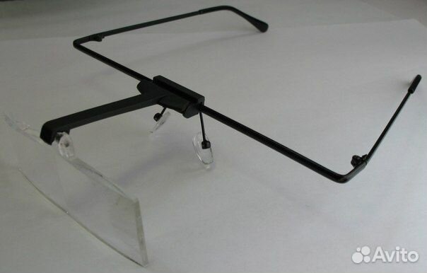 Профессиональные облегчённые очки-лупа упрощённые