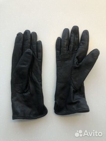 Перчатки женские кожаные 7
