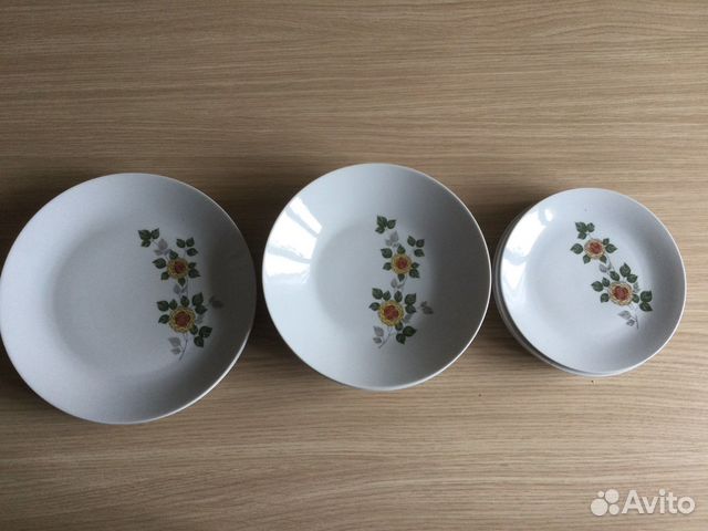 Тарелки Kahla, Bernadotte, Дулево, Катюша Япония