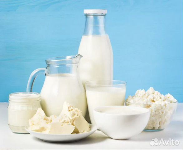 Молоко творог сметана деревенское
