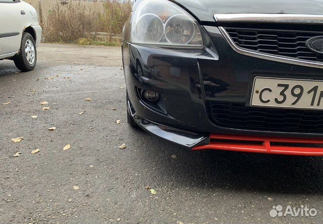 Сплитер бампера приора